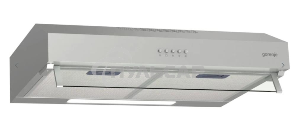 Вытяжка подвесная Gorenje WHU629EX/M нержавеющая сталь, 60 см, 249 м³/ч, 67 дБ