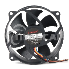 Вентилятор для корпуса Gembird 18653 черный, 90 мм, 2500 об/мин, 30.86 дБ, 4 pin