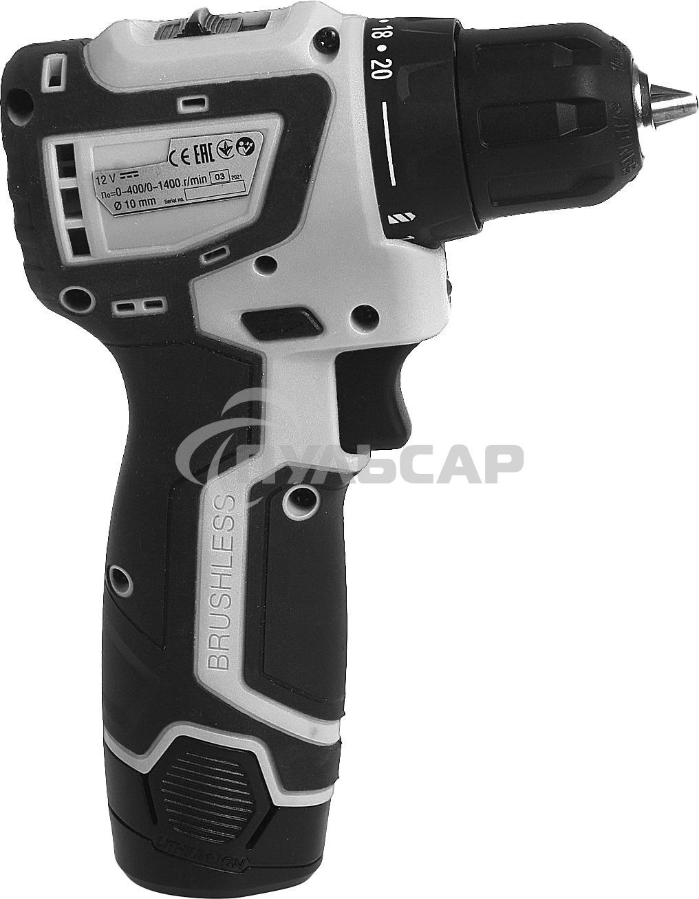 Дрель-шуруповерт ИНТЕРСКОЛ ДА-10/12В 687.2.2.70, 12 В, 2 А·ч, аккумуляторная