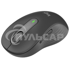 Мышь беспроводная Logitech Signature M650 L черный, 4000 dpi, радиоканал, Bluetooth, USB, кнопки - 5