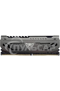 Оперативная память Patriot Viper Steel, DDR4, 8Gb (1x8Gb), 3600MHz, CL18, DIMM, с радиатором, черный
