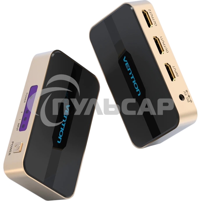 Разветвитель - сплиттер Vention HDMI 19F/2x19F на 2 монитора ACBG0