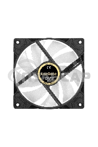 Вентилятор для корпуса ExeGate EX12025H6PMY-PWM.ARGB черный, 120 мм, 1200 об/мин, 33 дБ, 6 pin