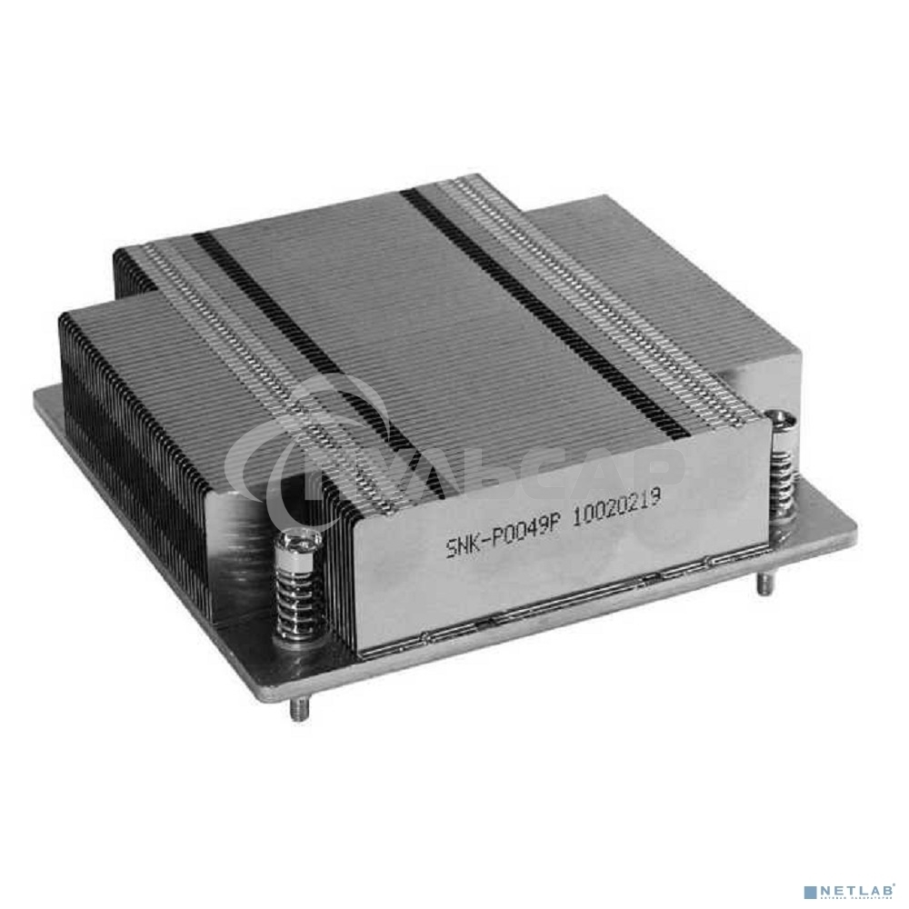Радиатор Supermicro SNK-P0049P 1U Passive Enhanced Performance CPU Heat Sink for Intel Socket H Series Processors