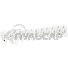 Колодка клеммная Navigator 1х4кв.мм 12пар NTB-UPE-S12-3/WH полиэтилен бел. Колодка клеммная Navigator 1х4кв.мм 12пар NTB-UPE-S12-3/WH полиэтилен бел.