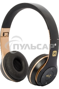 Наушники Harper HB-213 20-20000 Гц 88 дБ 32 Ом 200мА черный/золотой