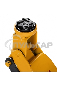 Домкрат гидравлический подкатной с фиксатором Denzel 2,8 т, 135-385 мм 51155