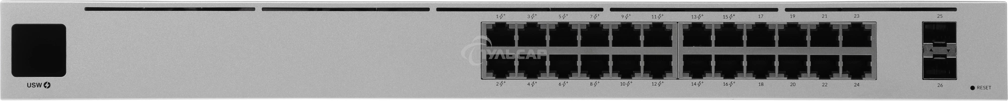 Коммутатор UBIQUITI USW-24-POE 24PORT 1000M 2SFP POE