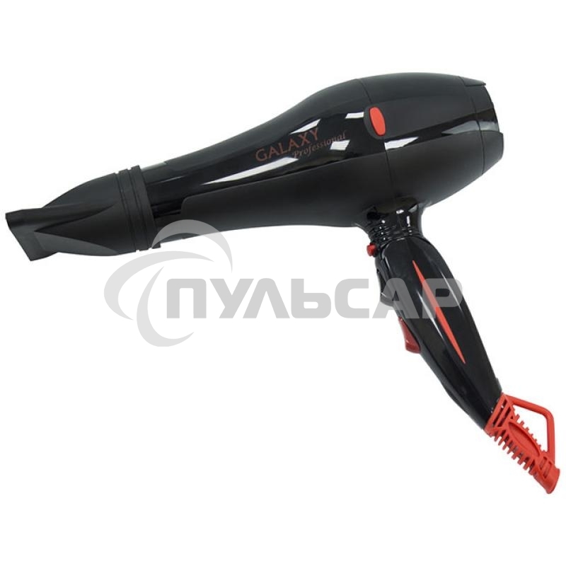 Фен для волос профессиональный Galaxy Line GL 4330, черный,2200 Вт, 2 скорости потока воздуха, 3 температурных режима, функция 