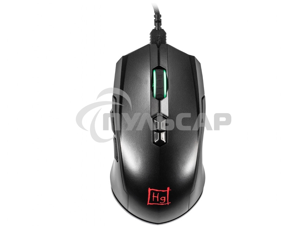 Мышь беспроводная Harper Gaming Spigot WGM-01 черный, 4000 dpi, радиоканал, USB, кнопки - 7