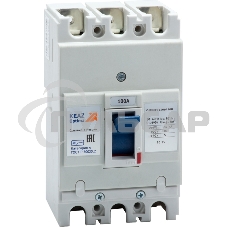 Выключатель автоматический OptiMat E100L100 УХЛ3 КЭАЗ 100008