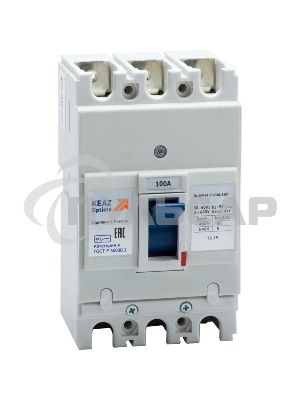 Выключатель автоматический OptiMat E100L100 УХЛ3 КЭАЗ 100008