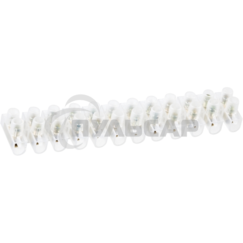 Колодка клеммная Navigator 4х12кв.мм 12пар NTB-UPE-S12-15/WH полиэтилен бел.