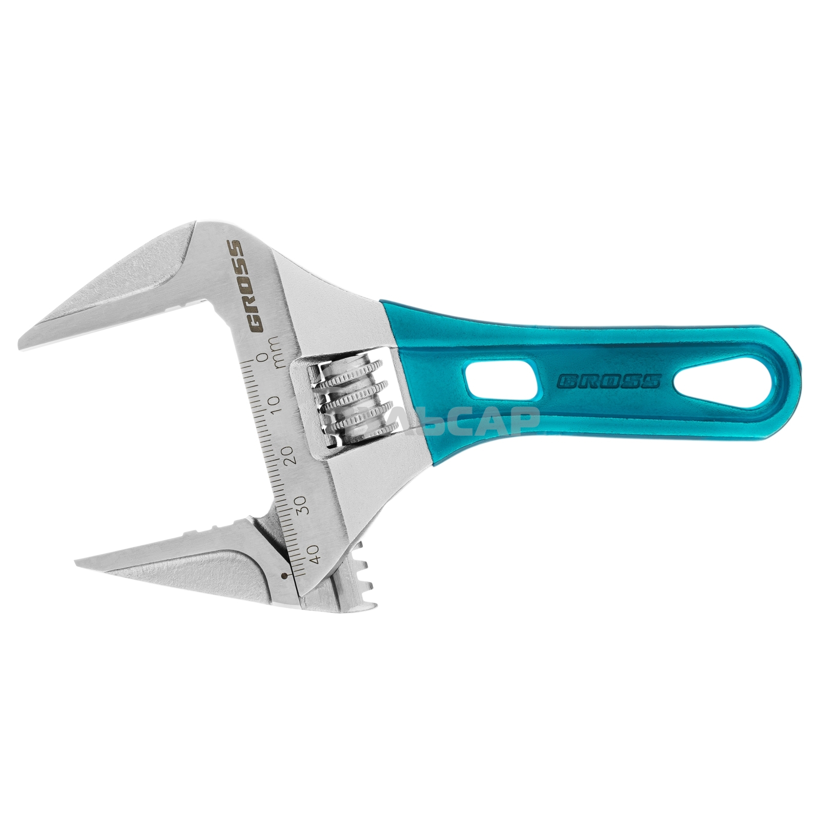 Ключ разводной GROSS 15566 (0 - 20 мм)160мм