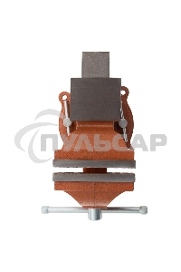 Тиски слесарные SPARTA 100мм поворотные с наковальней 186235