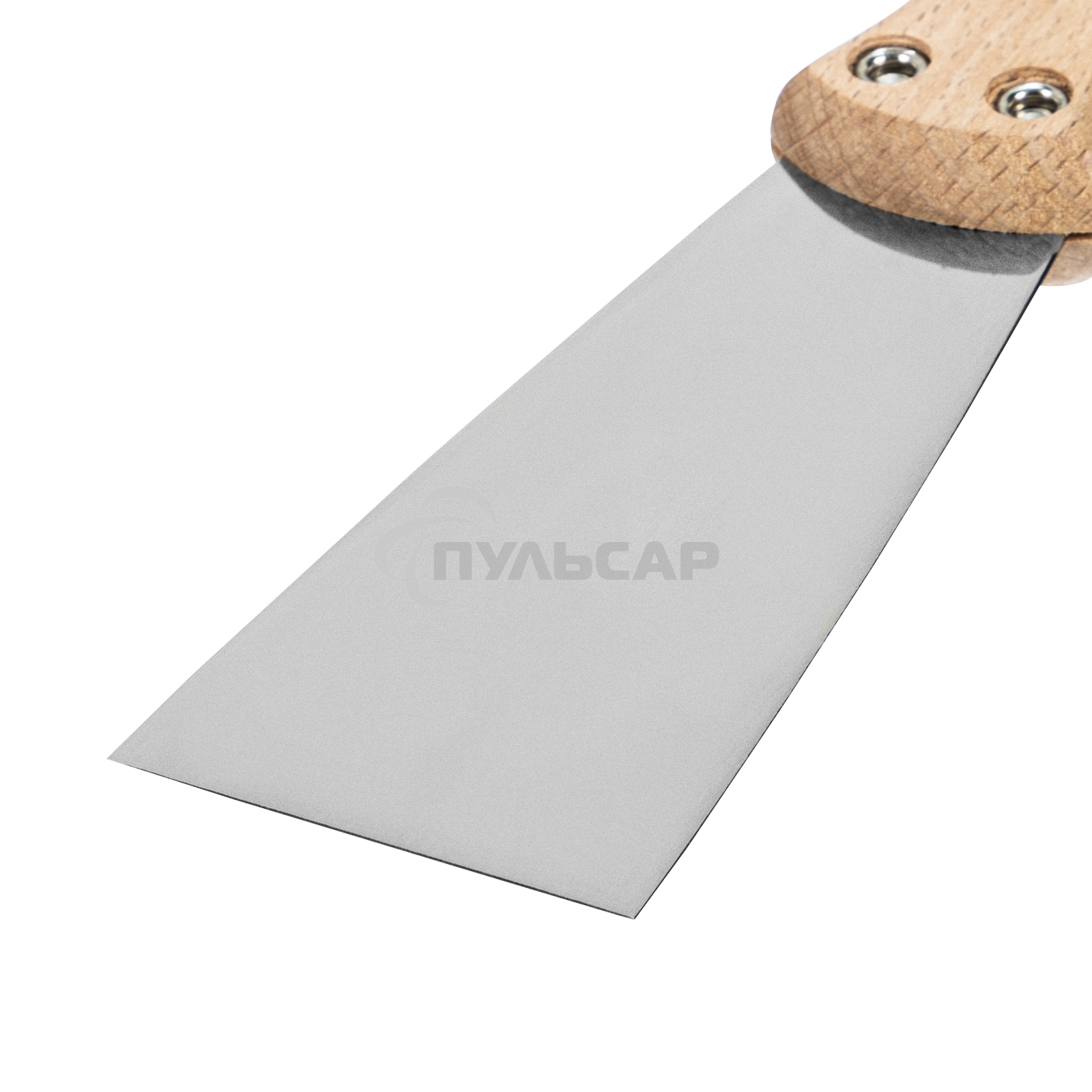 Шпательная лопатка Matrix из нержавеющей стали, 50 мм, буковая рукоятка, EFP