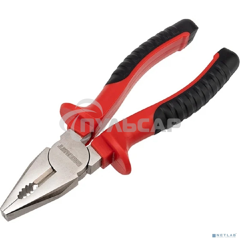 Плоскогубцы комбинированные Rexant 180 мм никелированные, двухкомпонентные рукоятки