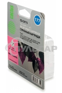 Картридж струйный Cactus CS-C8775 №177 светло-пурпурный (11.4 мл) для HP PS 3213/3313/8253/C5183/C6183/C6283/C7183/C7283/C8183/D7163/D7263/D7363/D7463