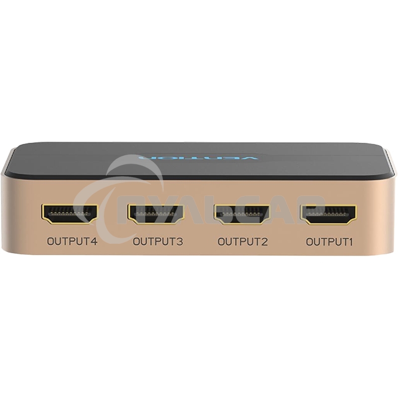 Разветвитель - сплиттер Vention HDMI 19F/4x19F на 4 монитора ACCG0