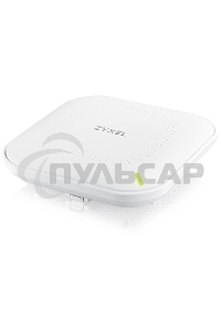 Точка доступа Zyxel NebulaFlex NWA50AX PRO, WiFi 6, 802.11a/b/g/n/ac/ax (2,4 и 5 ГГц), MU-MIMO, антенны 3x3, до 575+2400 Мбит/с, 1xLAN 2.5GE, PoE, без поддержки Captive portal и WPA-Enterprise, защита от 4G/5G, БП в комплекте