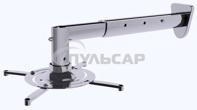 Кронштейн для проектора Cactus CS-VM-PR05BL-AL серебристый макс.10кг настенный и потолочный поворот и наклон