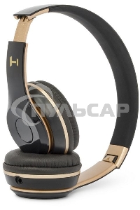 Наушники Harper HB-213 20-20000 Гц 88 дБ 32 Ом 200мА черный/золотой
