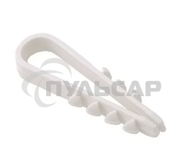 Дюбель хомут Iek UHH35-5-10-100 5-10мм нейлон белый d=5 мм (100шт)