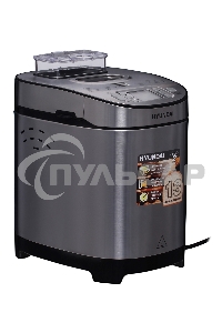 Хлебопечь Hyundai HYBM-M0313G 600Вт серебристый/черный
