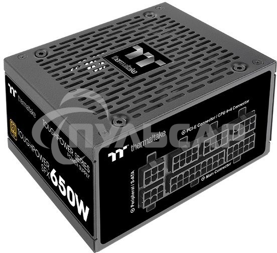 Блок питания Thermaltake Toughpower SFX (PS-STP-0650FNFAGE-1), 650Вт, 80 PLUS Gold, 90мм, модульный, черный