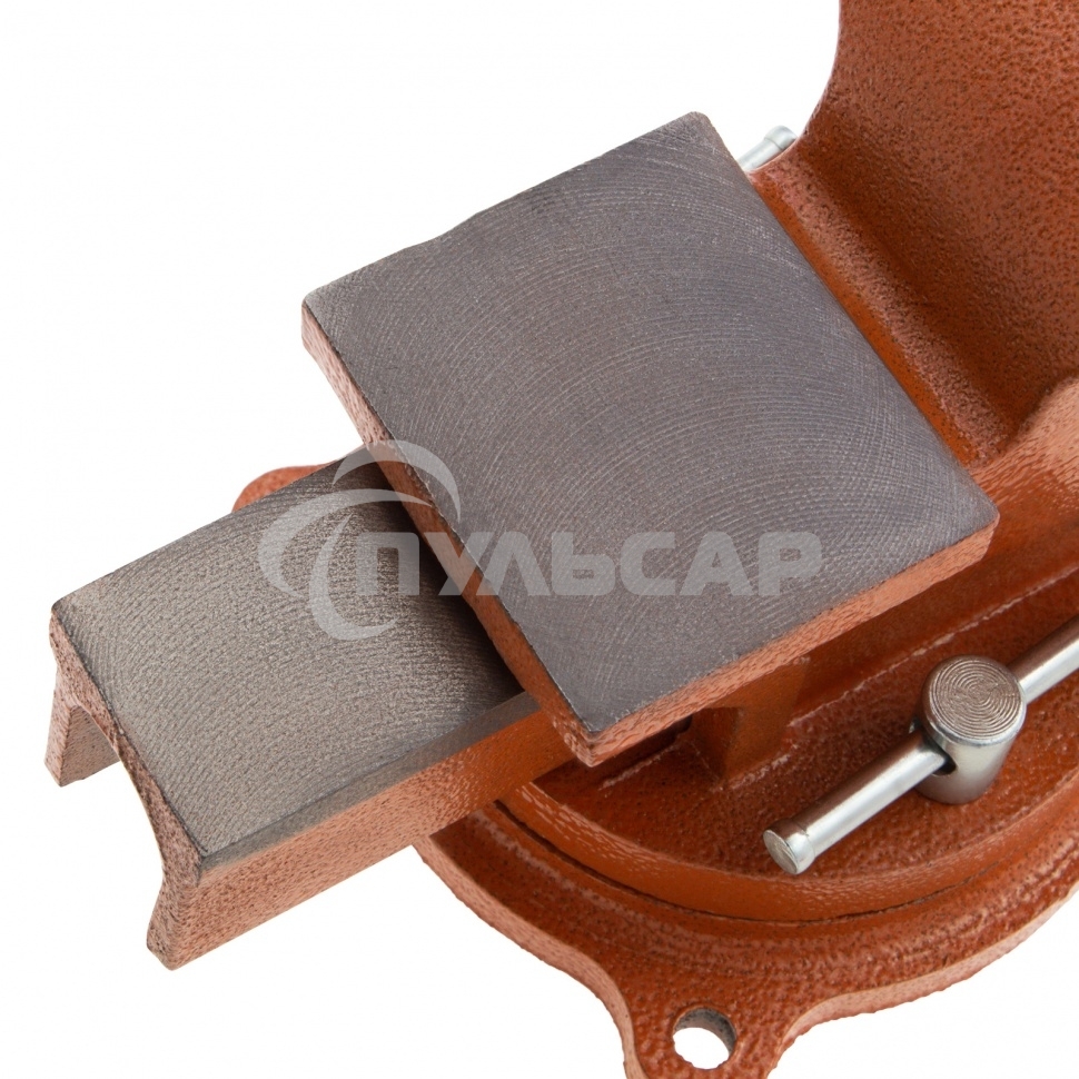 Тиски слесарные SPARTA 100мм поворотные с наковальней 186235