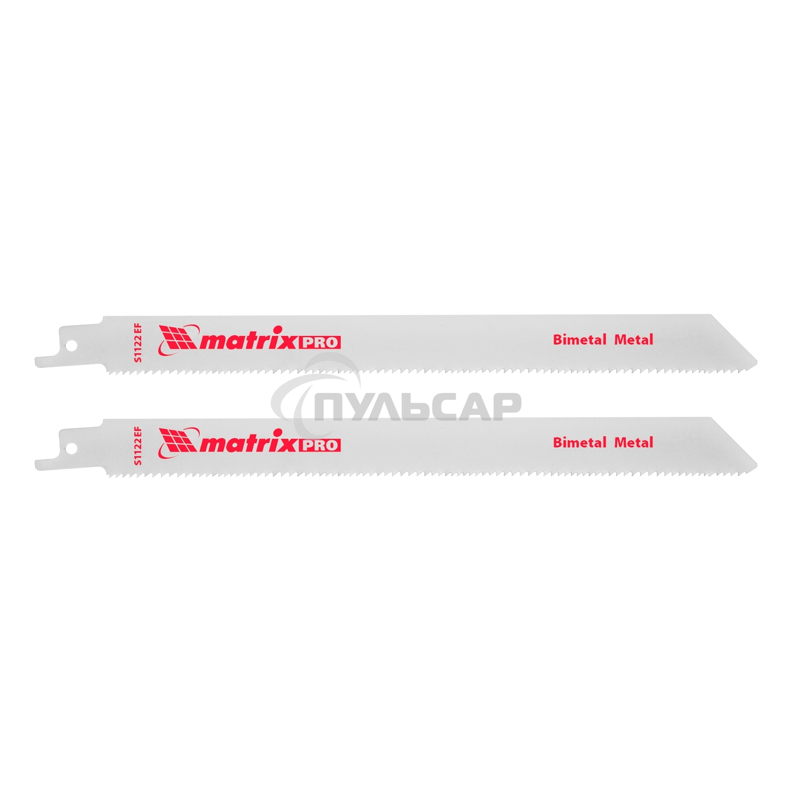Полотна по металлу Matrix для сабельной пилы S1122EF 200 / 1,4 мм, Bimetal, 2 шт., PRO