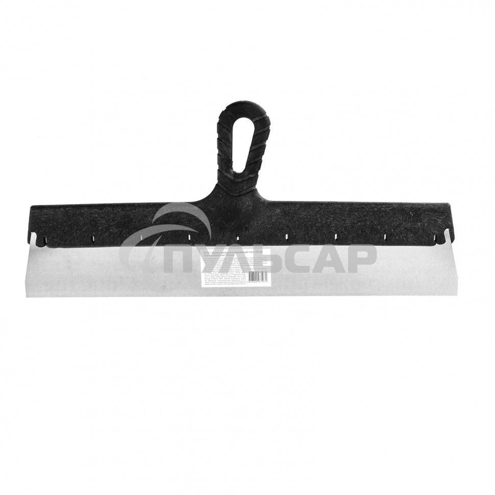 Шпатель Sparta фасадный из нержавеющей стали, 450 мм, пластмассовая ручка 85136