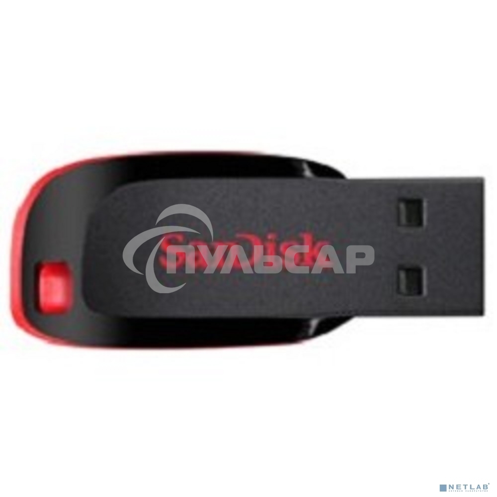 Флешка USB Sandisk 32Gb Cruzer Blade SDCZ50-032G-B35 USB 2.0 черный/красный