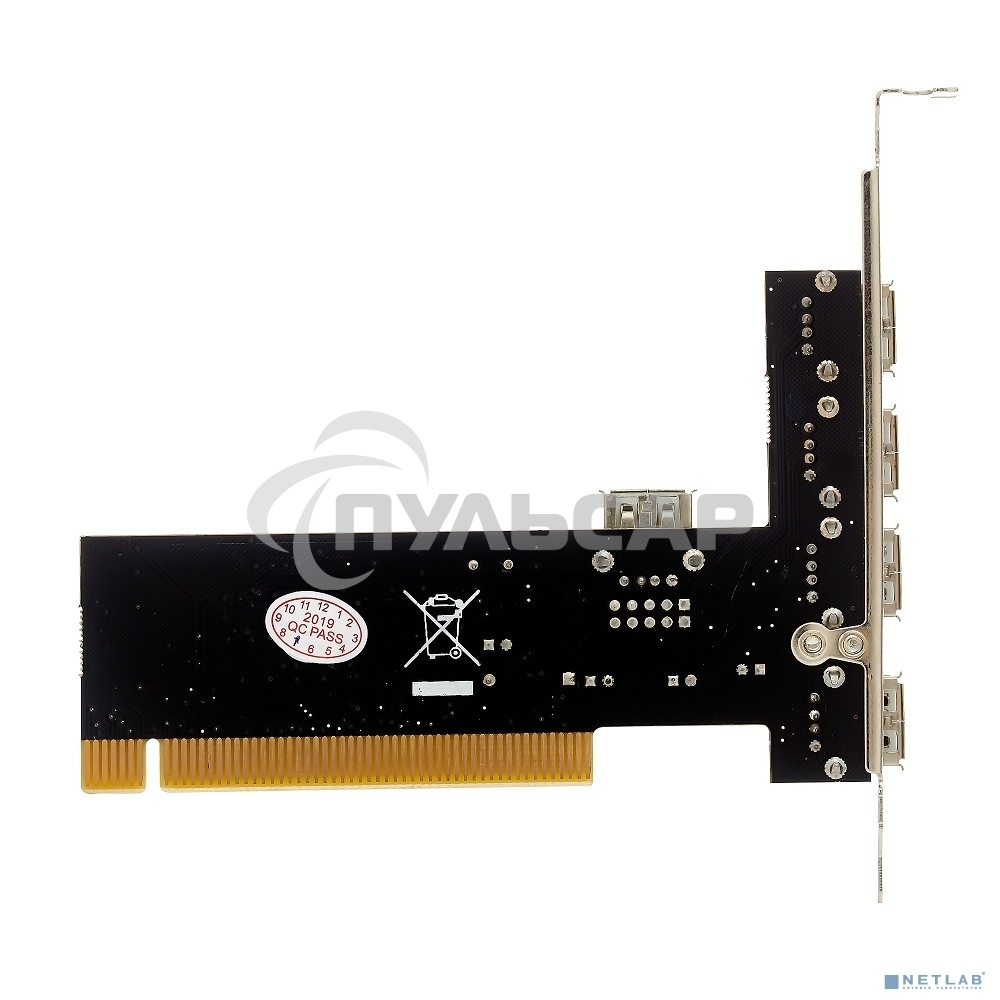 Контроллер ExeGate EXE-352 PCI, 4*USB 2.0 ext + 1*USB 2.0 int (OEM) EX281227RUS