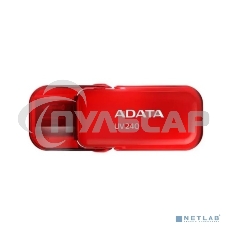 Флешка USB ADATA UV240 (AUV240-64G-RRD), 64 Gb, USB 2.0, R/W 15/5, красный