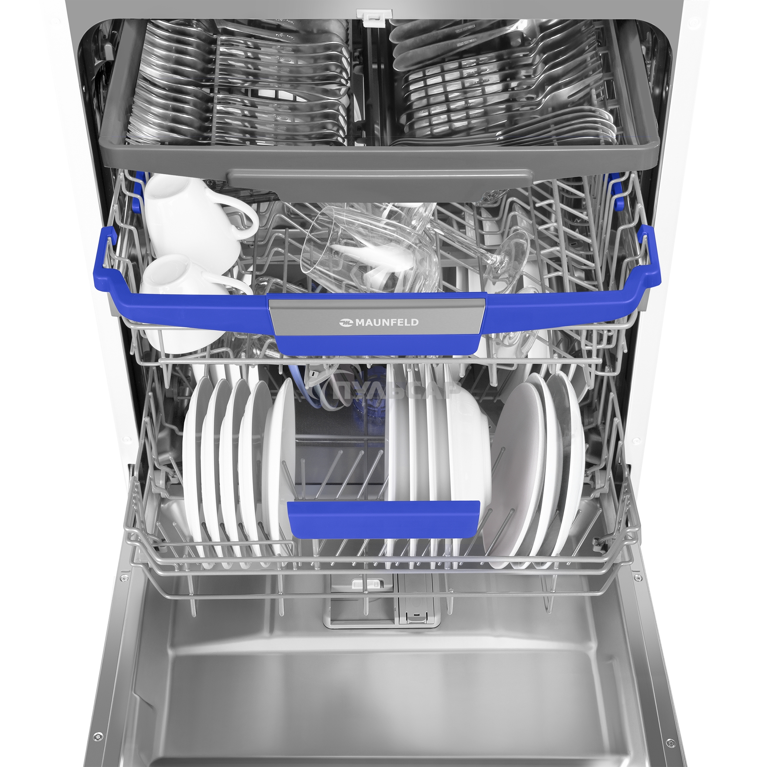 Посудомоечная машина MAUNFELD MWF60331W Inverter, белый, 59.8 см, 14 компл., 42 дБ, класс A+++