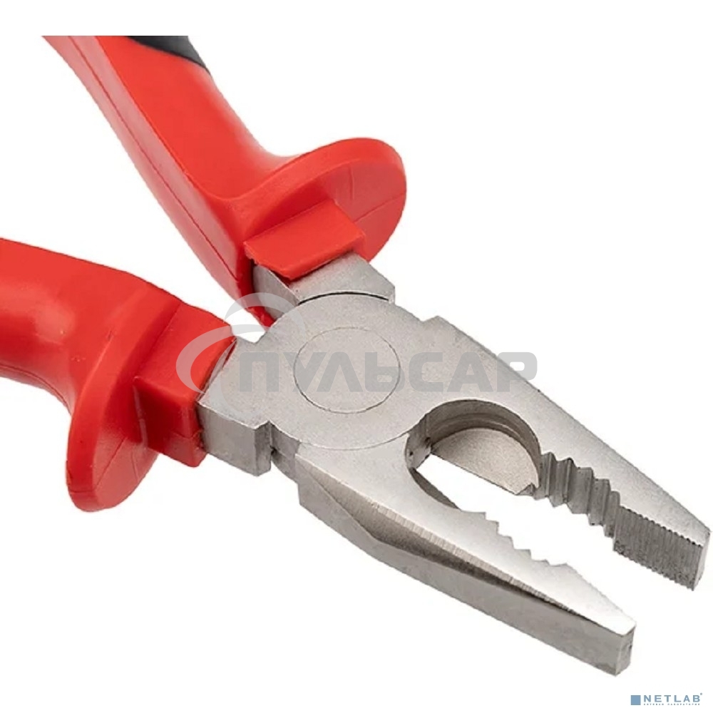 Плоскогубцы комбинированные Rexant 180 мм никелированные, двухкомпонентные рукоятки