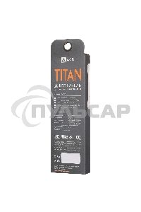 Кабель USB ACD-Titan Lightning ~ USB-A Нейлон, 1м, сине-черный (ACD-U927-P5L)