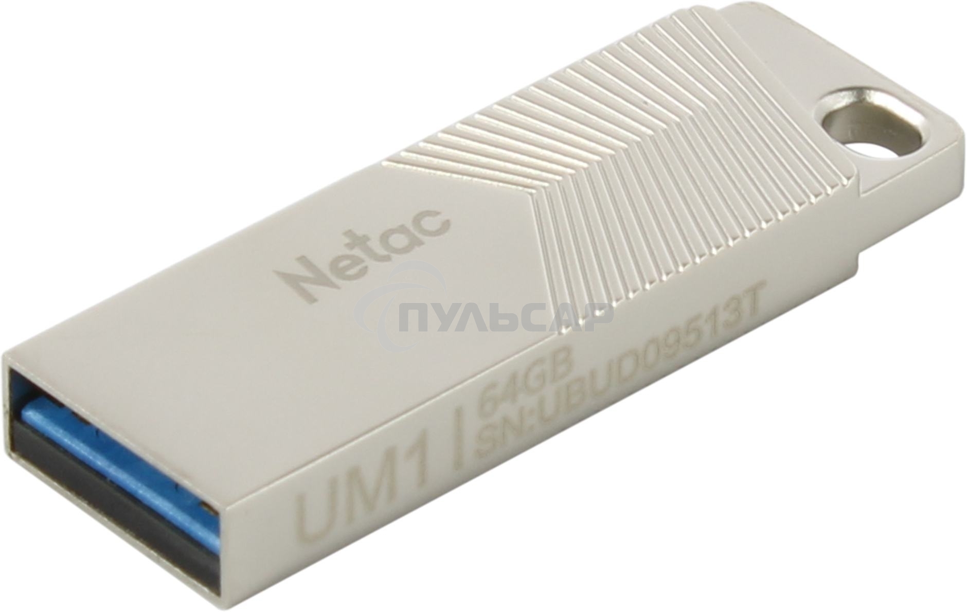 Флешка USB Netac UM1 64 Gb <NT03UM1N-064G-32PN>, USB 3.2