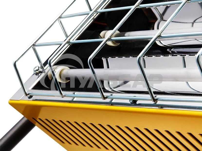 Обогреватель инфракрасный Ballu BIH-LM-3.0 желтый, кварцевый, 3000 Вт, 30 м2