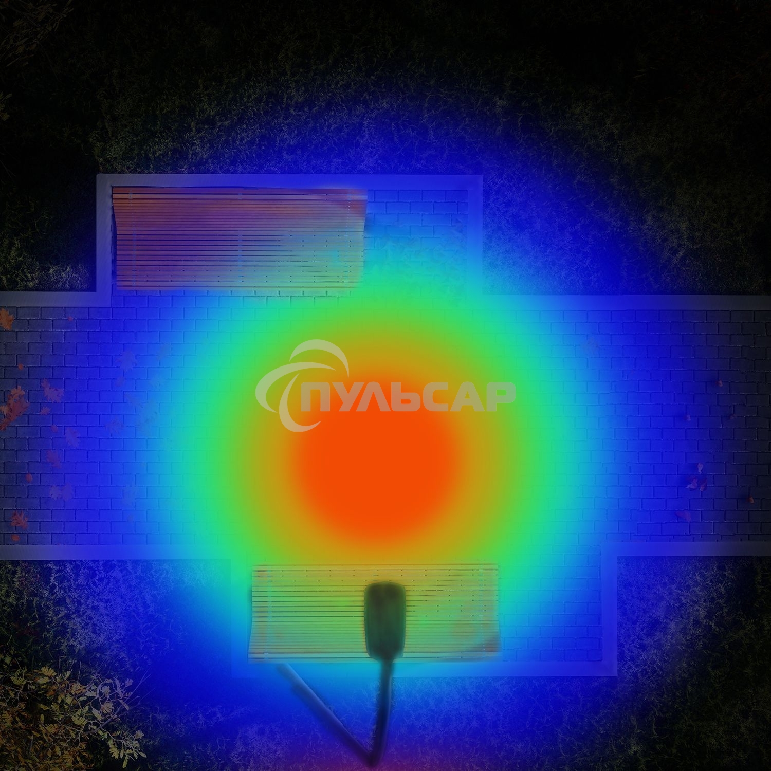 Светильник светодиодный Gauss уличный консольный LED ДКУ 50 Вт 5000 Лм 5000К IP65 190-250 В КСС Д 355х155х57 мм Avenue