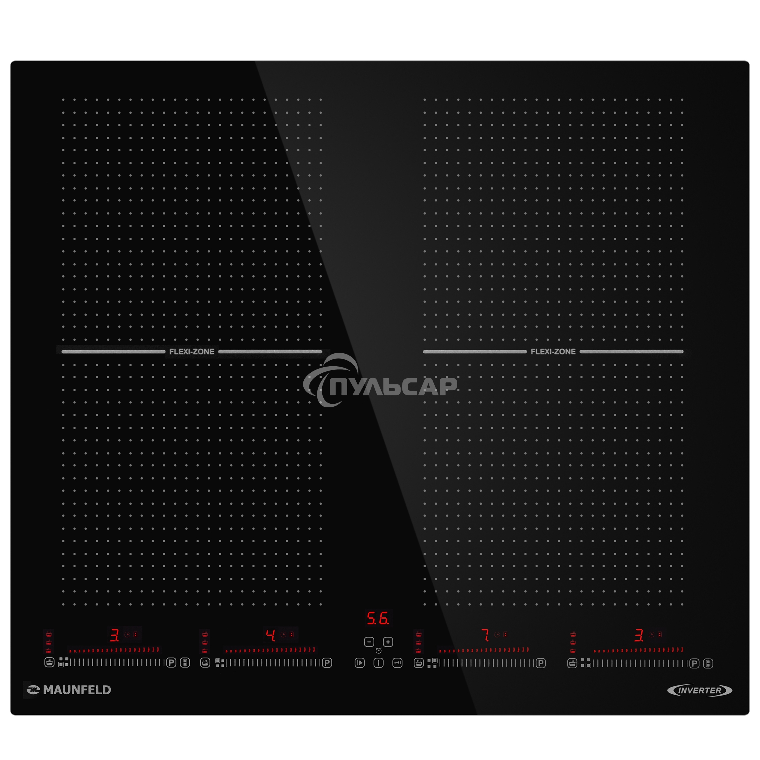 Индукционная варочная панель Maunfeld CVI594SF2BK Inverter