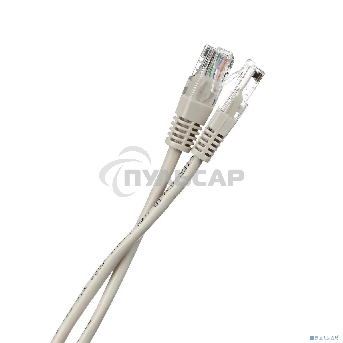 Коммутационный шнур Патч-корд литой Aopen/Qust ANP511 3M UTP кат.5е 3м серый