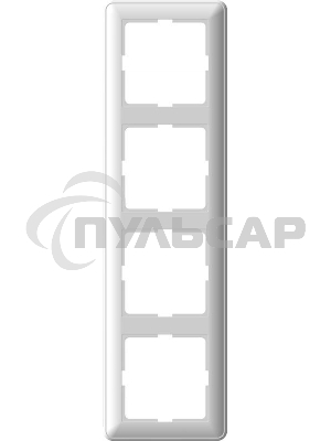 Рамка 4-м W59 бел. SchE KD-4-18 (КД-4-18)