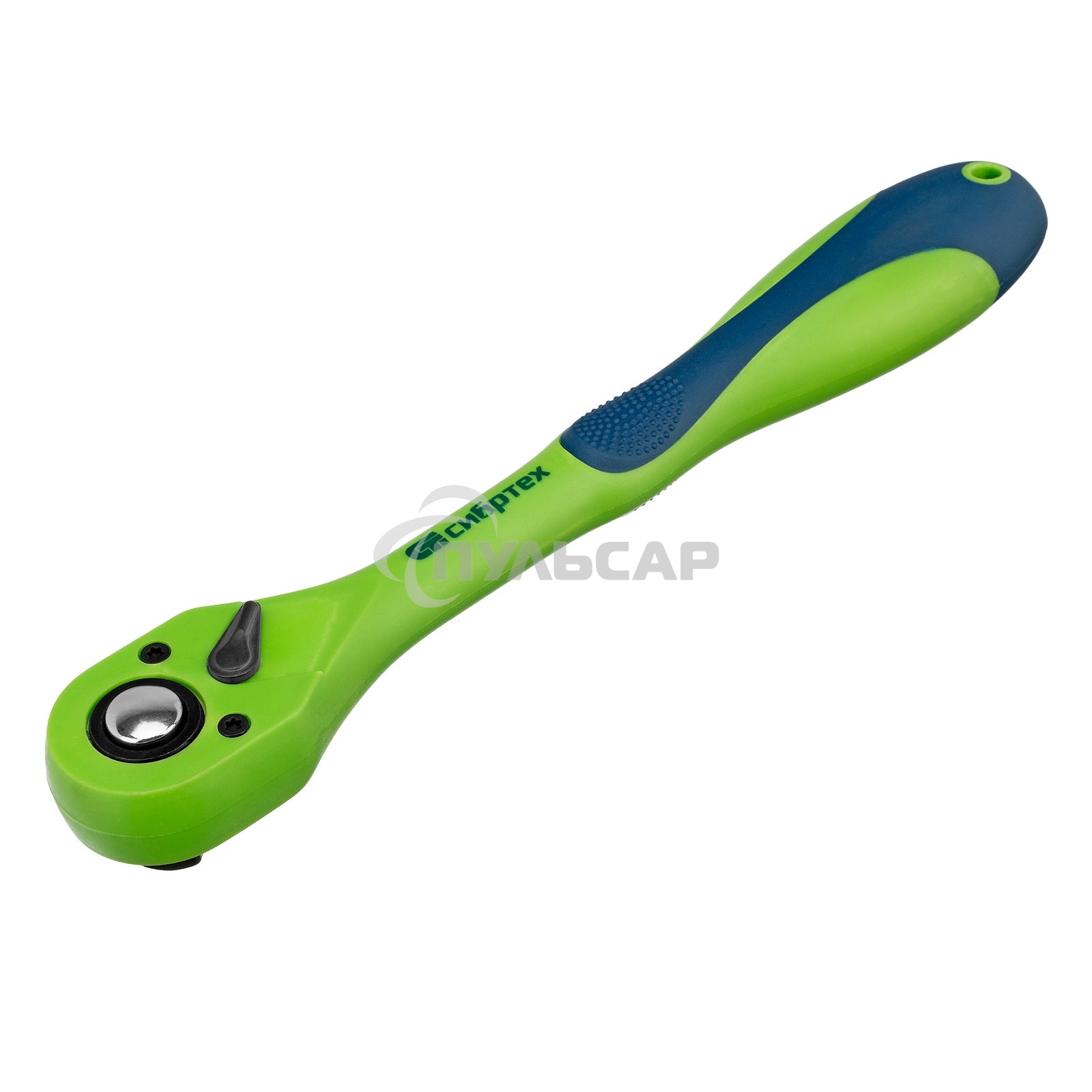 Ключ трещотка СИБРТЕХ двухкомпонентная рукоятка 1/2