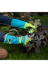 Перчатки садовые с удлиненной манжетой, размер 7, Luxe Palisad