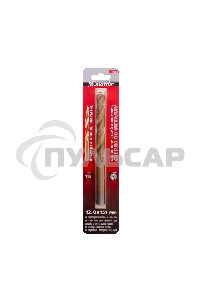 Сверло по металлу Matrix, 12 мм, HSS, нитридтитановое покрытие, цилиндрический хвостовик