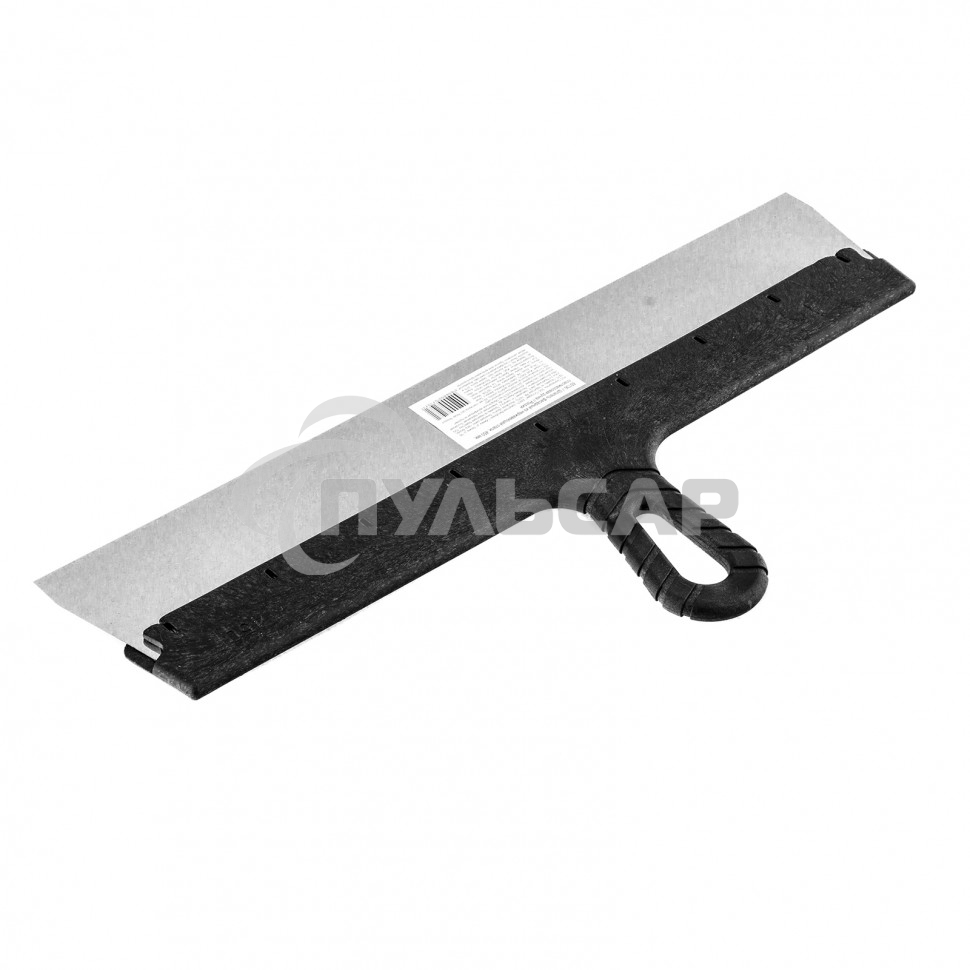 Шпатель Sparta фасадный из нержавеющей стали, 450 мм, пластмассовая ручка 85136