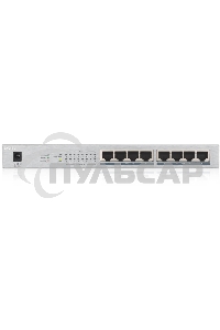 Коммутатор Zyxel GS1008HP Switch PoE +, 8xGE PoE +, tabletop, metal, silent, budget PoE 60 W