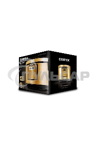 Мультиварка Centek CT-1495 черный 5.0л, 42 программы + Мультишеф черный/золотистый